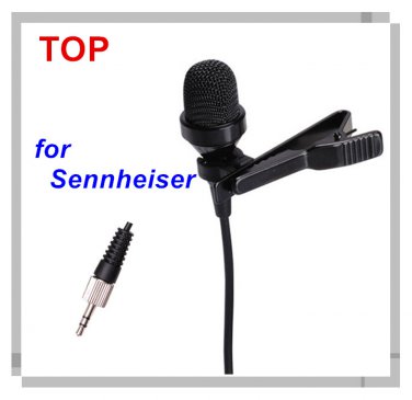 Pro Lapel Capacitance Microphone for Sennheiser Wireless Transmitter XLR Mini Mic Free Shipping