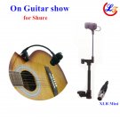 Pro Music Instruments Guitar Microphone Detachable for Shure Wirelss Transmitter XLR Mini