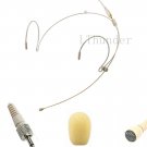 Ultralight Headset Microphone Condenser Mic for Sennheiser Wireless Transmitter TRS 3.5mm