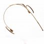 Beige Headset Microphone Headworn Condenser Microfone for Sennheiser Wireless TRS 3.5mm
