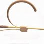 Beige Headset Microphone Headworn Condenser Microfone for Sennheiser Wireless TRS 3.5mm