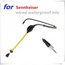 New Condenser Mic  Waterproof Headset Sport Microphone for Sennheiser Wireless System TRS 3.5mm