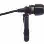 Pro Black Lapel Condenser Microphone Lavalier Microfone for Shure Wireless Transmitter XLR Mini 4Pin