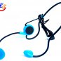 Professional Blue Wired Microphone Headset Microfone for Voice Amplifier Speaker Mike