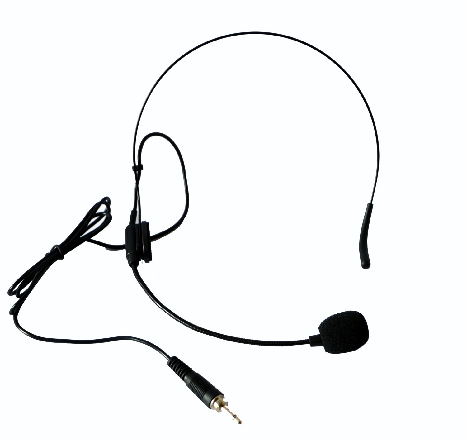 Professional Black Wired Headset Microphone Condenser for Amplifier ...