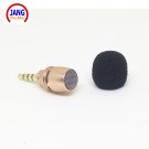Professional Mobile Phone Microphone Stereo Straight Glod Mini Condenser Microfone for iPhone etc