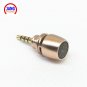 Professional Mobile Phone Microphone Stereo Straight Glod Mini Condenser Microfone for iPhone etc