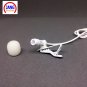 Lapel White Mobile Phone Microphone Condenser Stereo Microfone for iPhone Samsung Most Phone