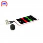 Top Straight Mobile Phone Microphone Condenser Stereo Microfone for iPhone Samsung Phone Recording