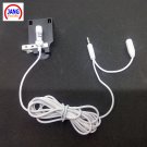 Lapel White Mobile Phone Microphone Stereo Condenser Microfone Two Line Earphone for iPhone Samsung
