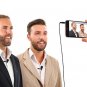 Professional Lavalier Mobile Phone Microphone with Two Recording Microfone for Most Phone Interview