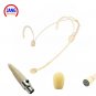 Headset Microphone and Lavalier Microfone Condenser for AKG Samson Wireless System Mini XLR 3pin