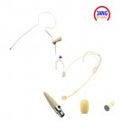 Headset Microphone and Earclip Microfone Condenser Suit for AKG Samson Wireless System XLR Mini 3pin