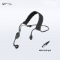 Black Wired Headset Microphone Condenser Show Microfone for AKG Samson Wireless System