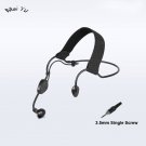 Wired Microphone Condenser Headset Microfone for Amplifier Speaker 3.5mm Single Screw Jack