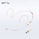 Ultralight Headset Microphone Condenser Hide Host Show Microfone for Shure Wireless XLR 4pin