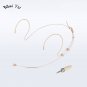 Ultralight Headset Hide Microphone Condenser Host Show Microfone for Sennheiser Wireless TRS 3.5MM