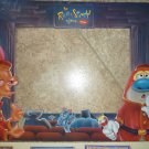 Ren and Stimpy Screenies Computer Monitor/ Picture Frame w/action figure drawing