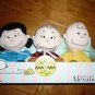 Madame Alexander Peanuts Gang Charlie Brown,Lucy,Linus Plush Doll Action Figure
