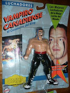 CMLL Vampiro action figure Original San Francisco Toymakers  lucha libre