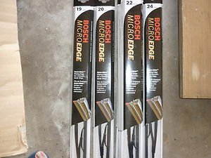 BOSCH Micro Edge microedge Windshield Wiper Blades 19,20,22,OR 24 inch