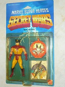 Mattel Secret Wars Wolverine and his Secret Shield 1984 Action Figure