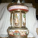 Capodimonte 14" Cigarette Dispensing Reuge Music Box 'Love Story'Italy (Liberace