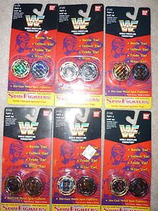 WWF Spin Fighters Hart-Bomb/Razor-Bigelow/Undertaker-Yokozuna/Doink-S.Michaels