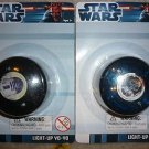 Star Wars Set of 2 Different Light Up Yoyo Yo Yo 2012