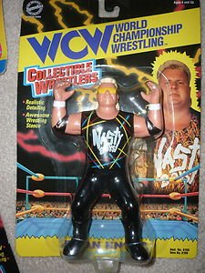 OSFT WCW Series 1 Rubber Brian Knobbs knobs Nasty Boy Action Figure 1994  wwf