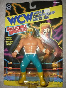 OSFT WCW Series 1 Hard Rubber Sting Action Figure 1994  wwf