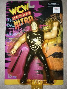 OSFT WCW Monday Nitro BO Vibrating Sting Action Figure '97  wwf