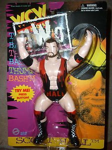 OSFT WCW Monday Nitro BO Vibrating NWO Scott Hall Action Figure '97   wwf