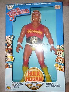 LJN WWF 16" Hulk Hogan Action Figure wwe