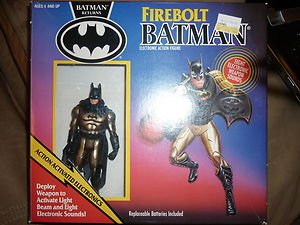 Kenner Batman Returns Movie Firebolt Batman Deluxe Electronic Action Figure 1991