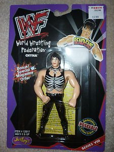 Just Toys WWF Bend-Ems Series VIII 8 Chyna Action Figure bendy bendems wwe