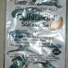Star Trek DS9 Dairy Queen Fast Food Premium Kids Meal Toy Cling-On Stickers '97