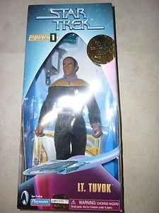 Playmates Star Trek Collector Series Warp Factor 1 DS9 Lt Tuvok 9" action figure