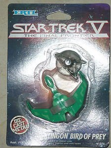 Ertl Star Trek Final Frontier V 5 Klingon Bird of Prey Diecast Model 1989