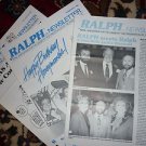 Honeymooners RALPH Fan Club Newsletters Winter/Spring,Summer/Fall,Fall/Wint 1985