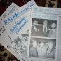 Honeymooners RALPH Fan Club Newsletters Winter/Spring,Summer/Fall,Fall/Wint 1985