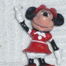 Disney Minnie Mouse Holding Hand Up PVC Action Figure by Applause 1980s