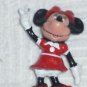 Disney Minnie Mouse Holding Hand Up PVC Action Figure by Applause 1980s
