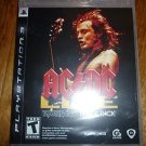 Playstation 3 PS3 NEW SEALED AC DC Live RockBand Track Pack Harmonix Game