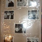 Three 3 Stooges Parssine Vending Machine Stickers Set of 8 w/Plastic Binder Page