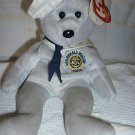 Ty Beanie Babies USS Ronald Reagan CVN76 Sailor Seaman Ronnie Plush Toy 2/6/2003