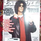 Howard Stern Esquire Magazine January 2006 jan 06 mag