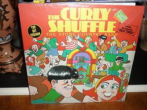 Vinyl Record Album LP NEW Three Stooges Curly Shuffle the Stone Country Band '83