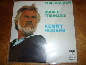 Vinyl Record Album LP Kenny Rogers This Woman,Buried Treasure 1983 rca Single 45