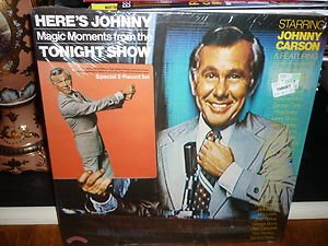 Vinyl Record Album LP Here's Johnny Carson Magic Moments from the Tonight Show